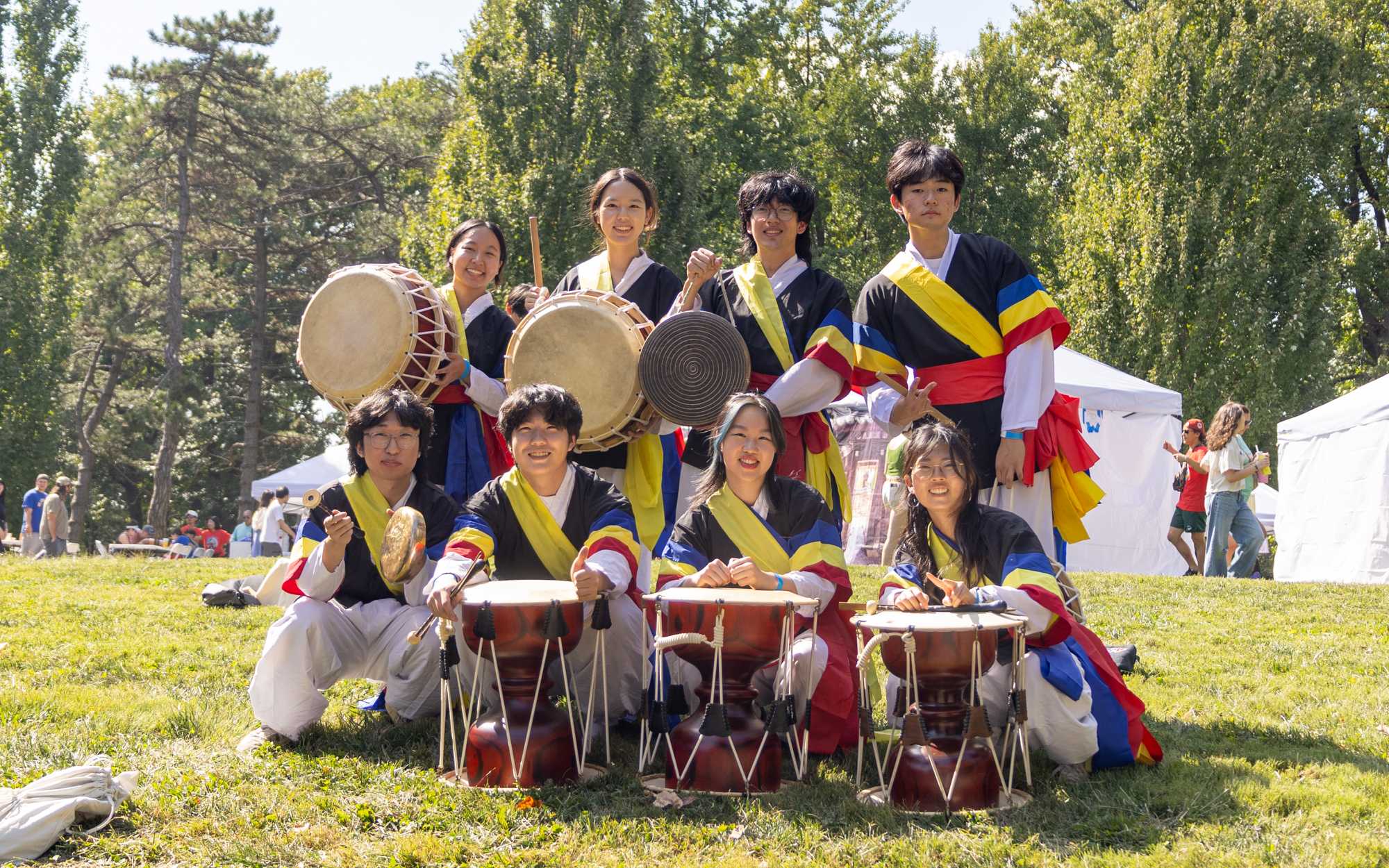 Samulnori at the St. Louis Chuseok Festival